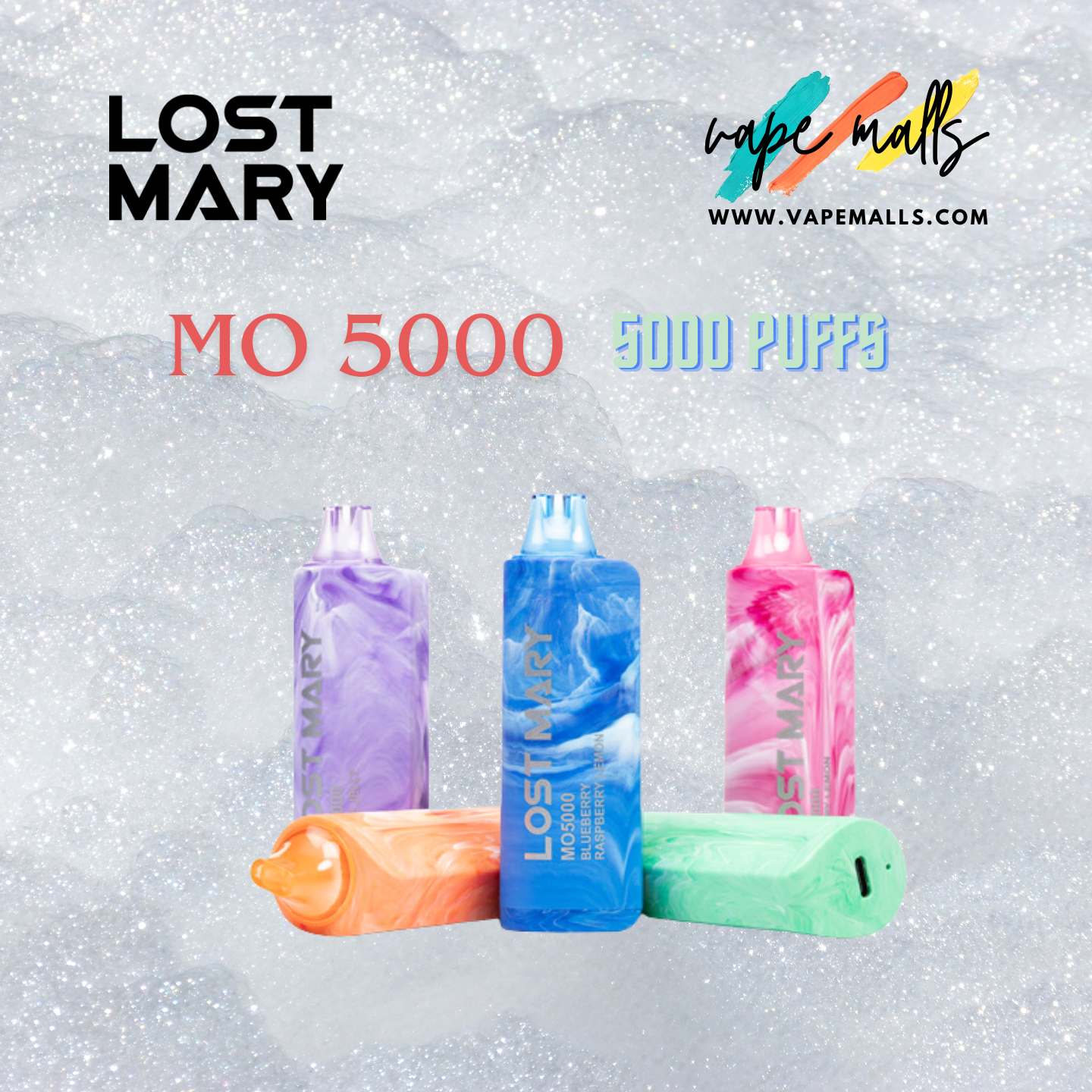 Lost Mary MO5000 5% nicotine 5000 Puff Disposable Vape – Vape Malls
